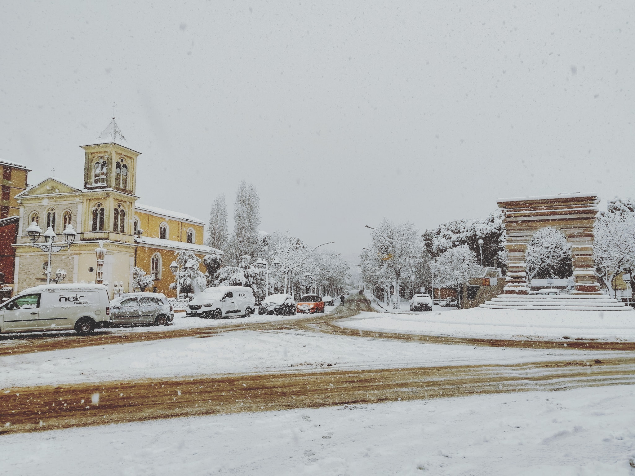 Torna la neve sul Gargano, 15 centimetri a San Marco in Lamis Torna la neve sul Gargano, 15 centimetri a San Marco in Lamis