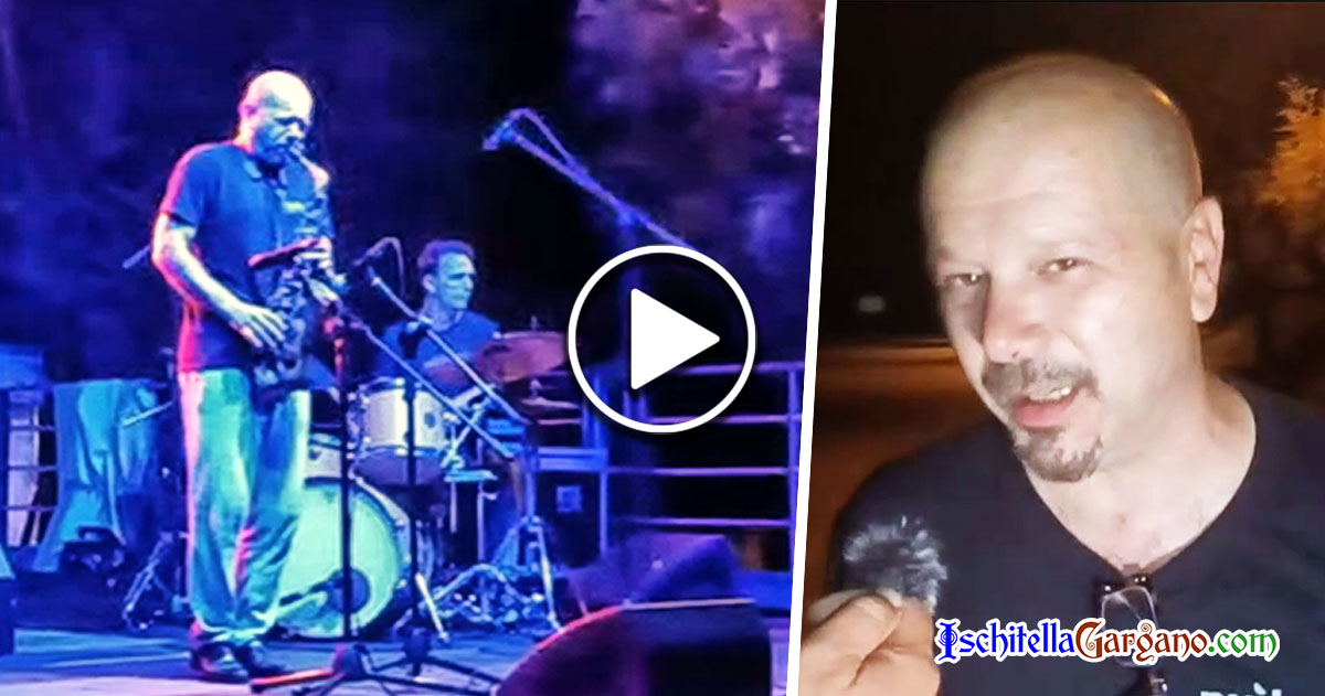 Un concerto da applausi per Stefano Di Battista: “Il Gargano è meraviglioso” Stefano Di Battista