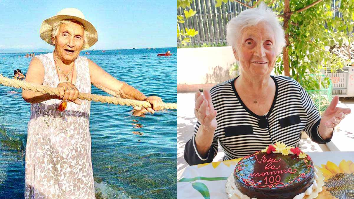 Nonna Maria taglia il grande traguardo dei 100 anni Nonna Maria taglia il grande traguardo dei 100 anni