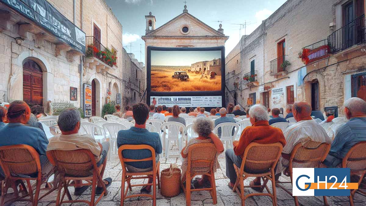 A Troia un gruppo di ragazzi porta il cinema in tutti i quartieri A Troia un gruppo di ragazzi porta il cinema in tutti i quartieri