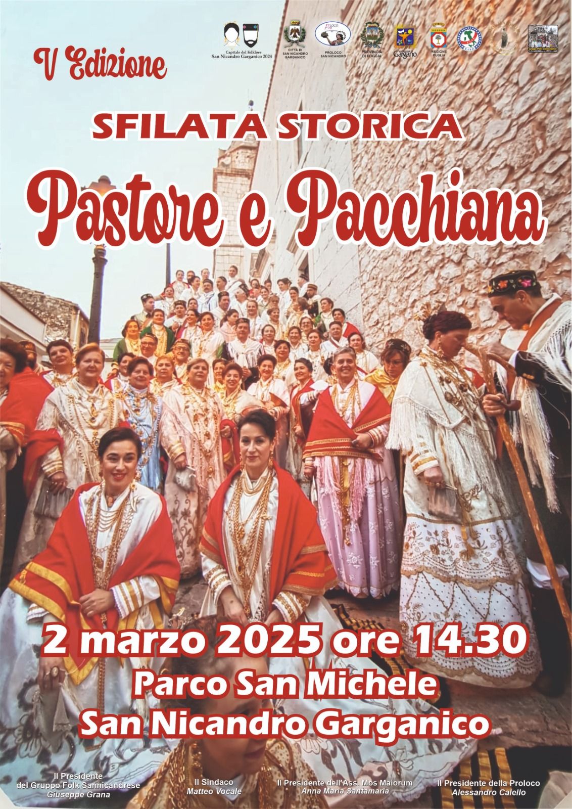 Grande attesa per la sfilata storica del Pastore e Pacchiana a San Nicandro Garganico Grande attesa per la sfilata storica del Pastore e Pacchiana a San Nicandro Garganico