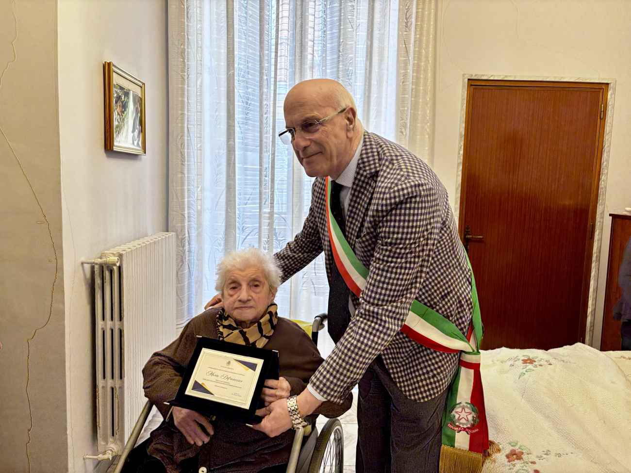 Una nuova centenaria a Cerignola, gli auguri del sindaco Una nuova centenaria a Cerignola, gli auguri del sindaco
