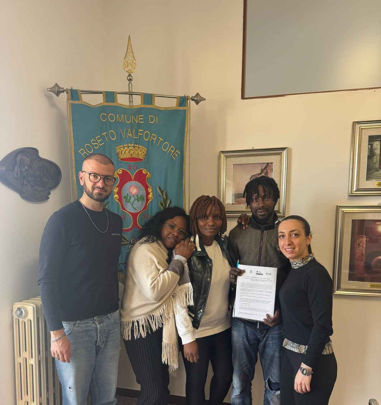 Roseto Valfortore dà il benvenuto a due nuovi concittadini: Savane e Korr Roseto Valfortore dà il benvenuto a due nuovi concittadini: Savane e Korr