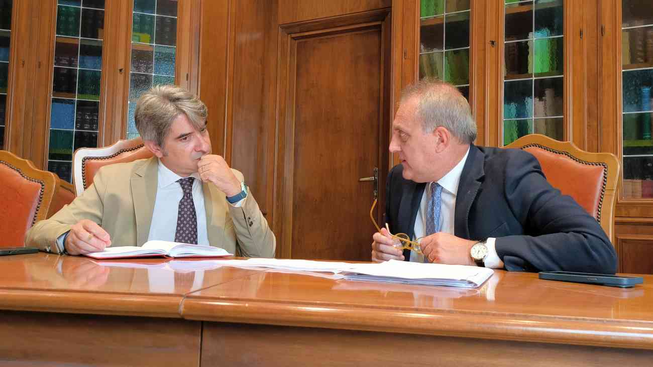 Nicola Gatta incontra a Foggia il Commissario del Parco del Gargano Nicola Gatta incontra a Foggia il Commissario del Parco del Gargano