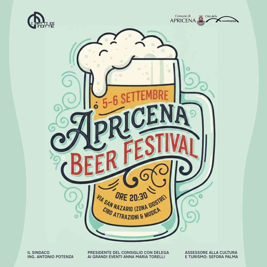 Apricena si prepara a brindare: tutto pronto per la Festa della Birra Apricena si prepara a brindare: tutto pronto per la Festa della Birra