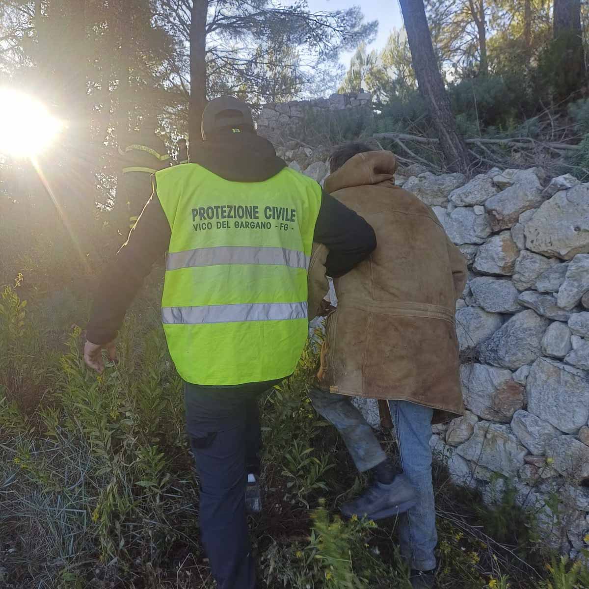 Ritrovato l’uomo scomparso nel territorio di Vico del Gargano Ritrovato l’uomo scomparso nel territorio di Vico del Gargano