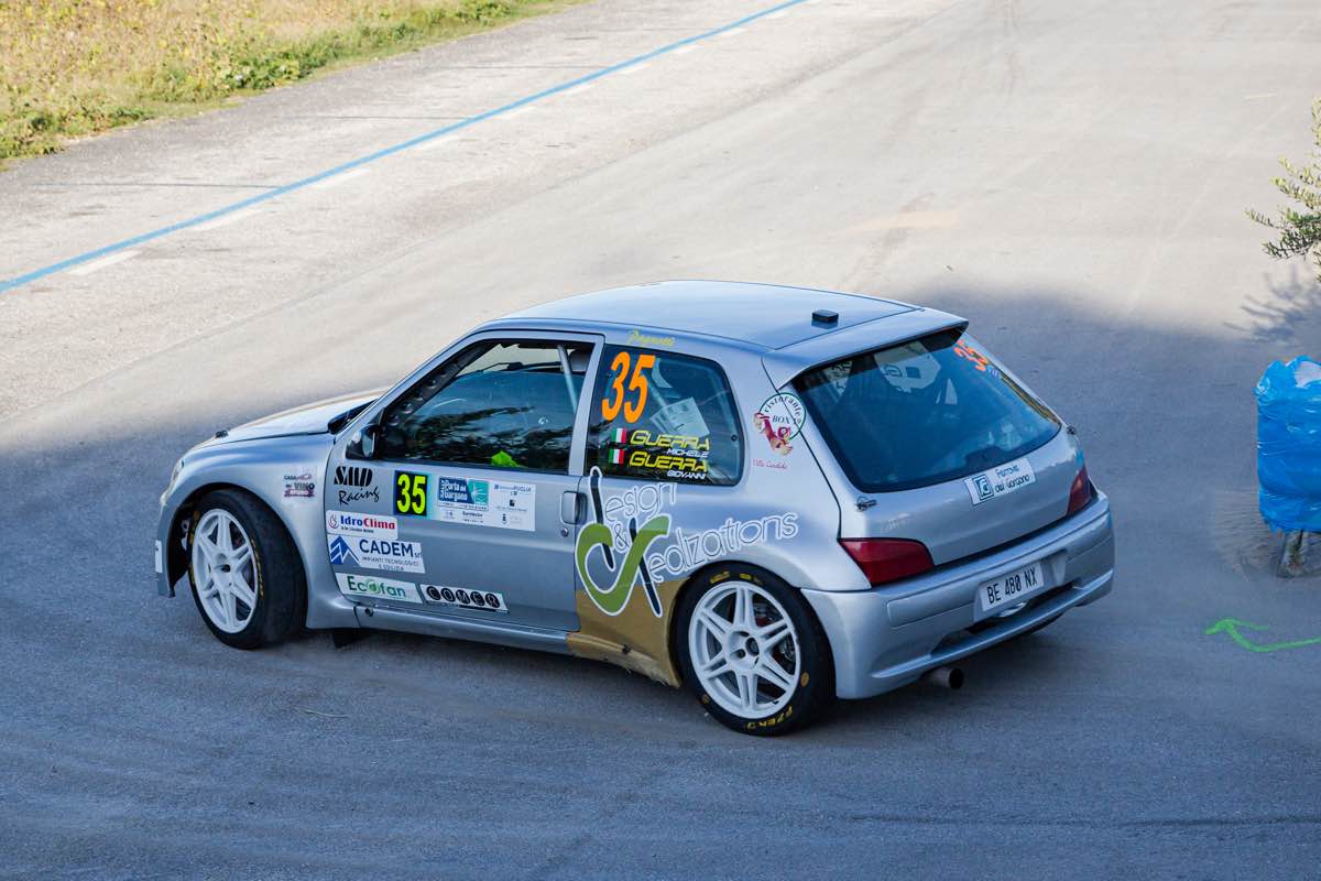 Un Rally Porta del Gargano quasi con i fiocchi per l’equipaggio Guerra Un Rally Porta del Gargano quasi con i fiocchi per l’equipaggio Guerra