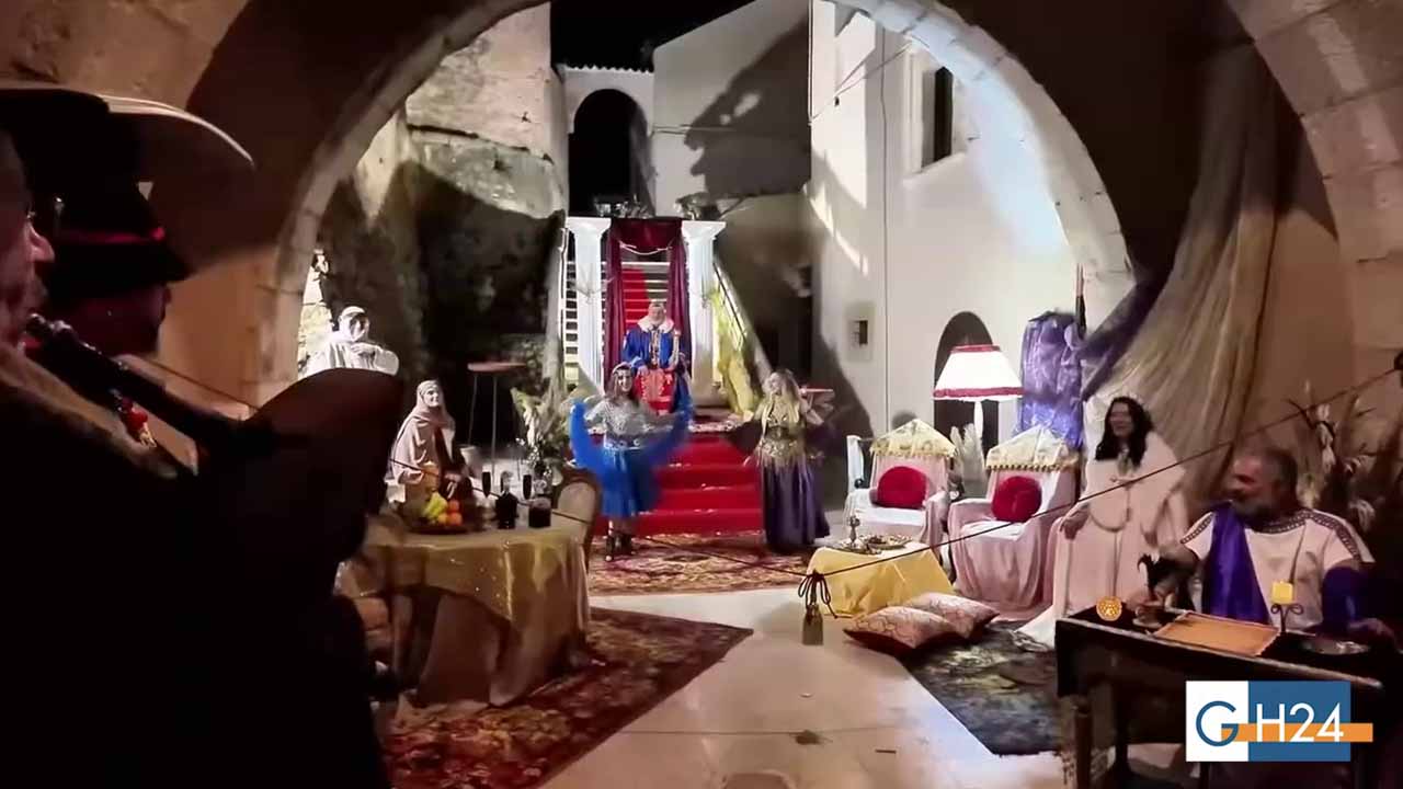 Grande successo per il Presepe Vivente nella Terravecchia di San Nicandro Garganico Grande successo per il Presepe Vivente nella Terravecchia di San Nicandro Garganico