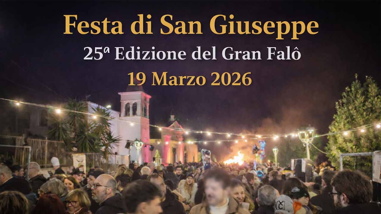 25 Anni di Fuoco e Passione: il Gran Falò di San Giuseppe si conferma il cuore pulsante dell’identità di Mattinata 25 Anni di Fuoco e Passione: il Gran Falò di San Giuseppe si conferma il cuore pulsante dell’identità di Mattinata