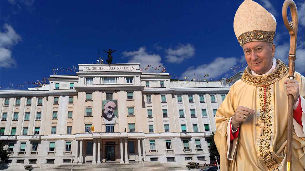 Casa Sollievo della Sofferenza compie 70 anni: il cardinale Parolin a San Giovanni Rotondo per le celebrazioni Casa Sollievo della Sofferenza compie 70 anni: il cardinale Parolin a San Giovanni Rotondo per le celebrazioni