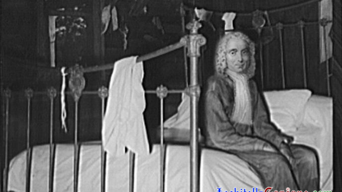 Fotomontaggio raffigurante Pietro Giannone