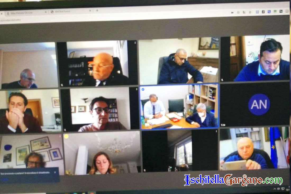 Conferenza Sindaci del Gargano Nord: creare una sub struttura di controllo e prevenzione Covid-19 Conferenza Sindaci del Gargano Nord: creare una sub struttura di controllo e prevenzione Covid-19