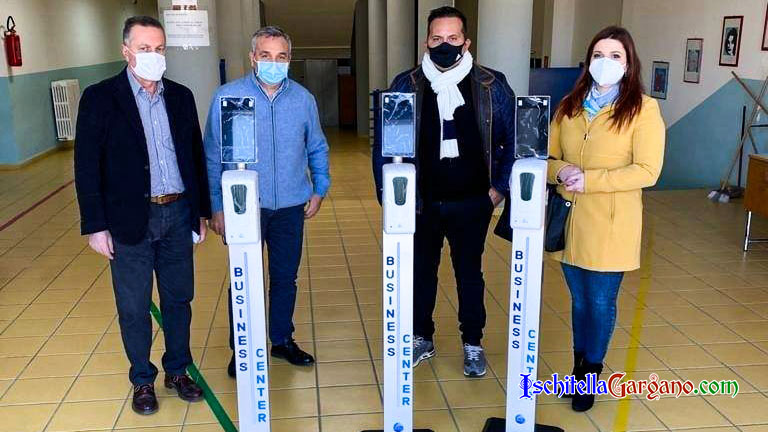 Sindaco Cagnano Scuole
