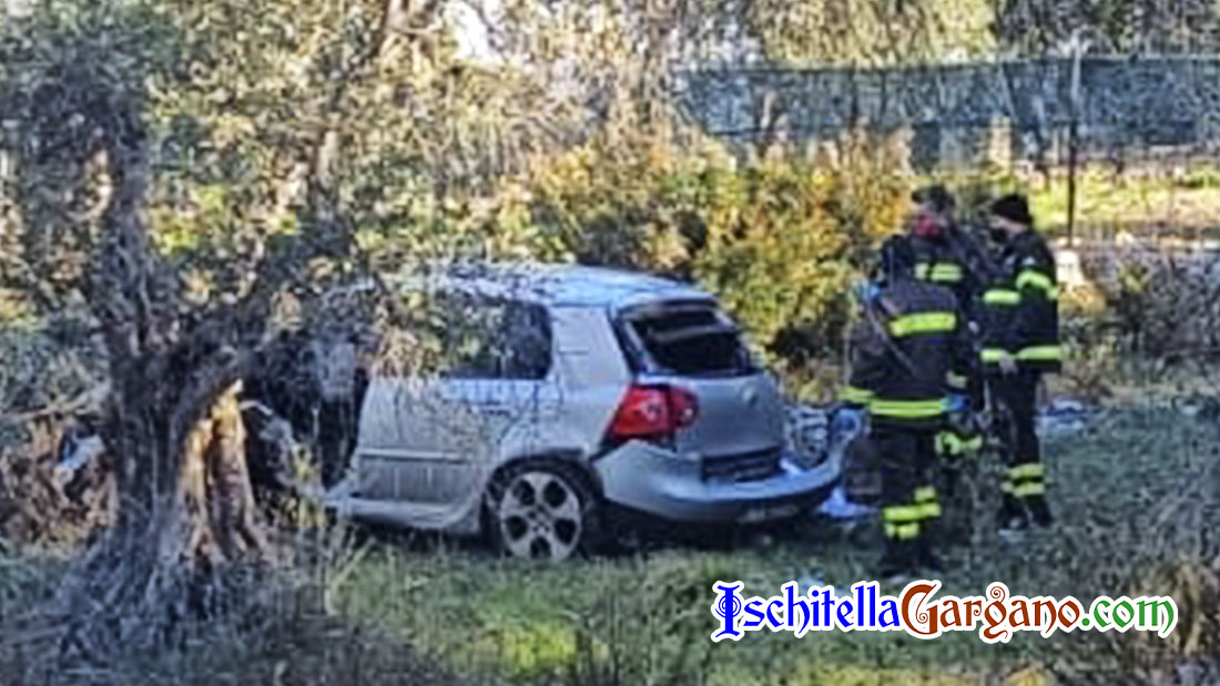 Tragico incidente a Vico del Gargano, auto fuori strada: morto un 37enne di Ischitella Incidente Vico del Gargano