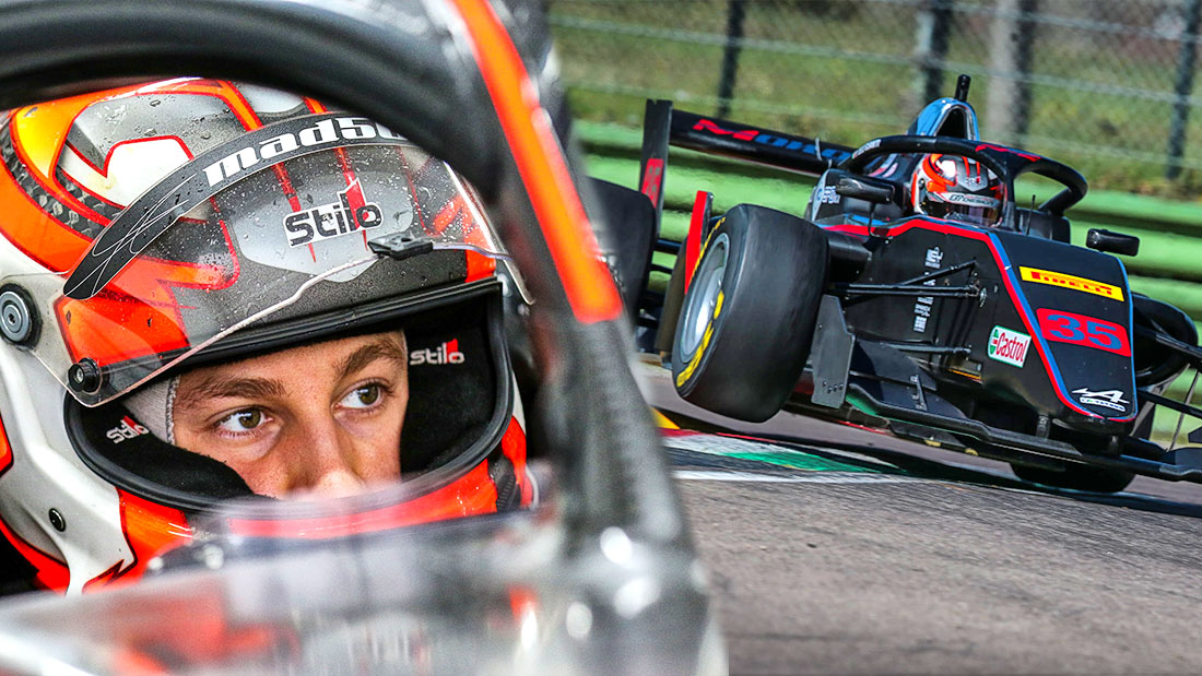 Ottimo debutto in Formula 3 per il pilota vichese Pietro Delli Guanti Pietro Delli Guanti