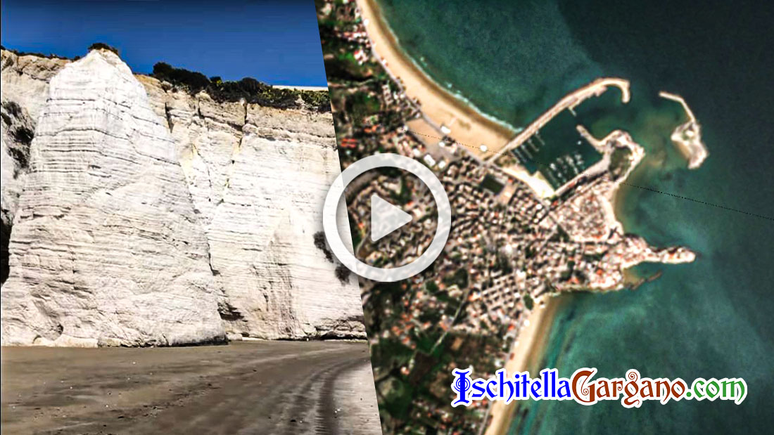 Vieste, il Pizzomunno all’asciutto: storica bassa marea vista anche dal satellite Vieste, il Pizzomunno all’asciutto: storica bassa marea vista anche dal satellite