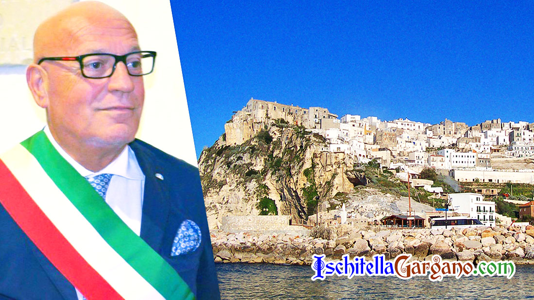 A Peschici nuove opere pubbliche. Tavaglione: “Covid non ci ha fermato” Sindaco Peschici Tavaglione