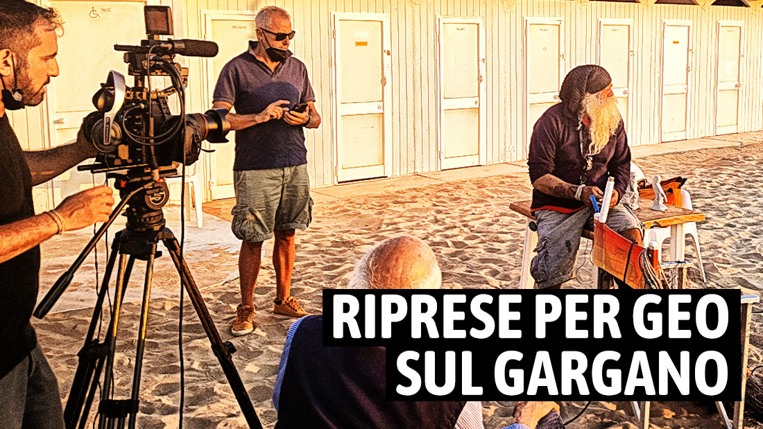 Le telecamere di Geo sul Gargano, ieri riprese a Peschici con Pepito Peschici Geo Rai Tre