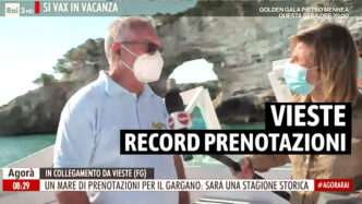 Vieste record prenotazioni