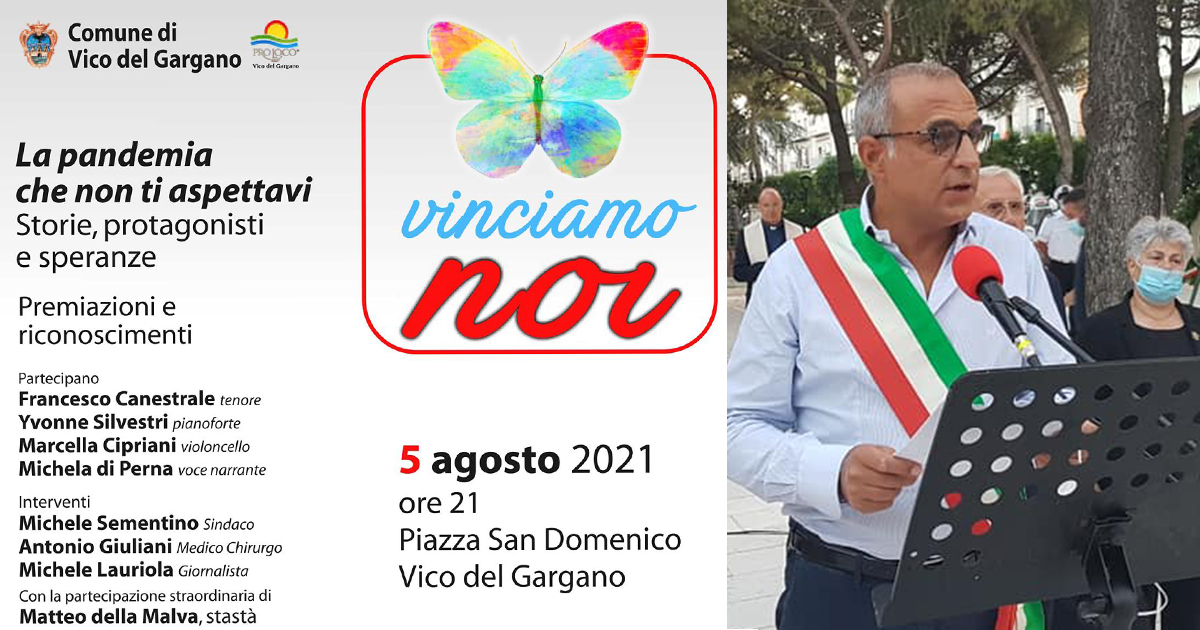 Vico del Gargano, un cippo commemorativo in ricordo delle vittime del Covid Vico del Gargano, un cippo commemorativo in ricordo delle vittime del Covid