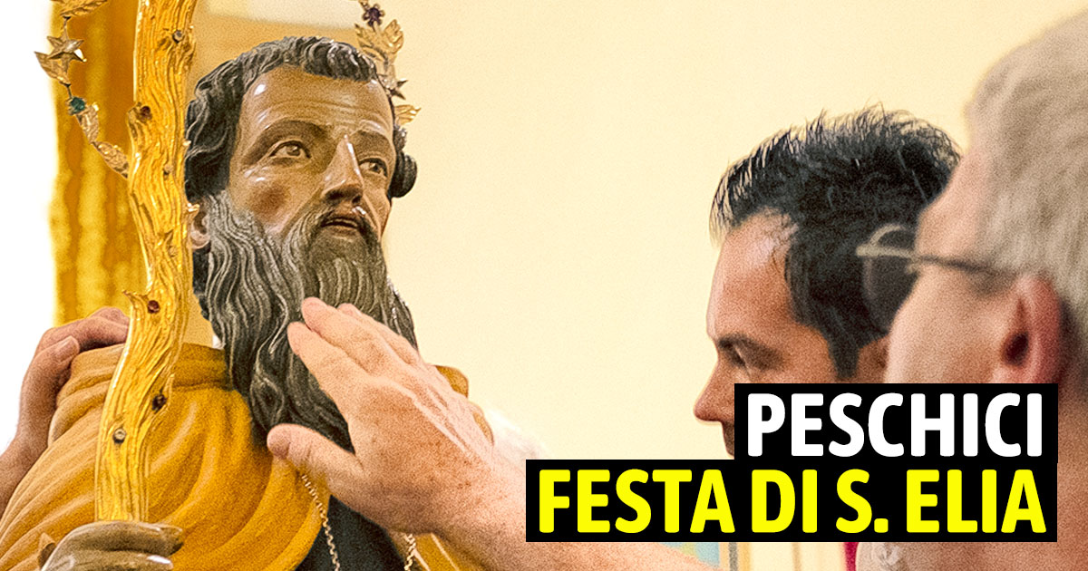 Peschici, al via i festeggiamenti in onore di S. Elia Profeta (PROGRAMMA) Sant'Elia Peschici