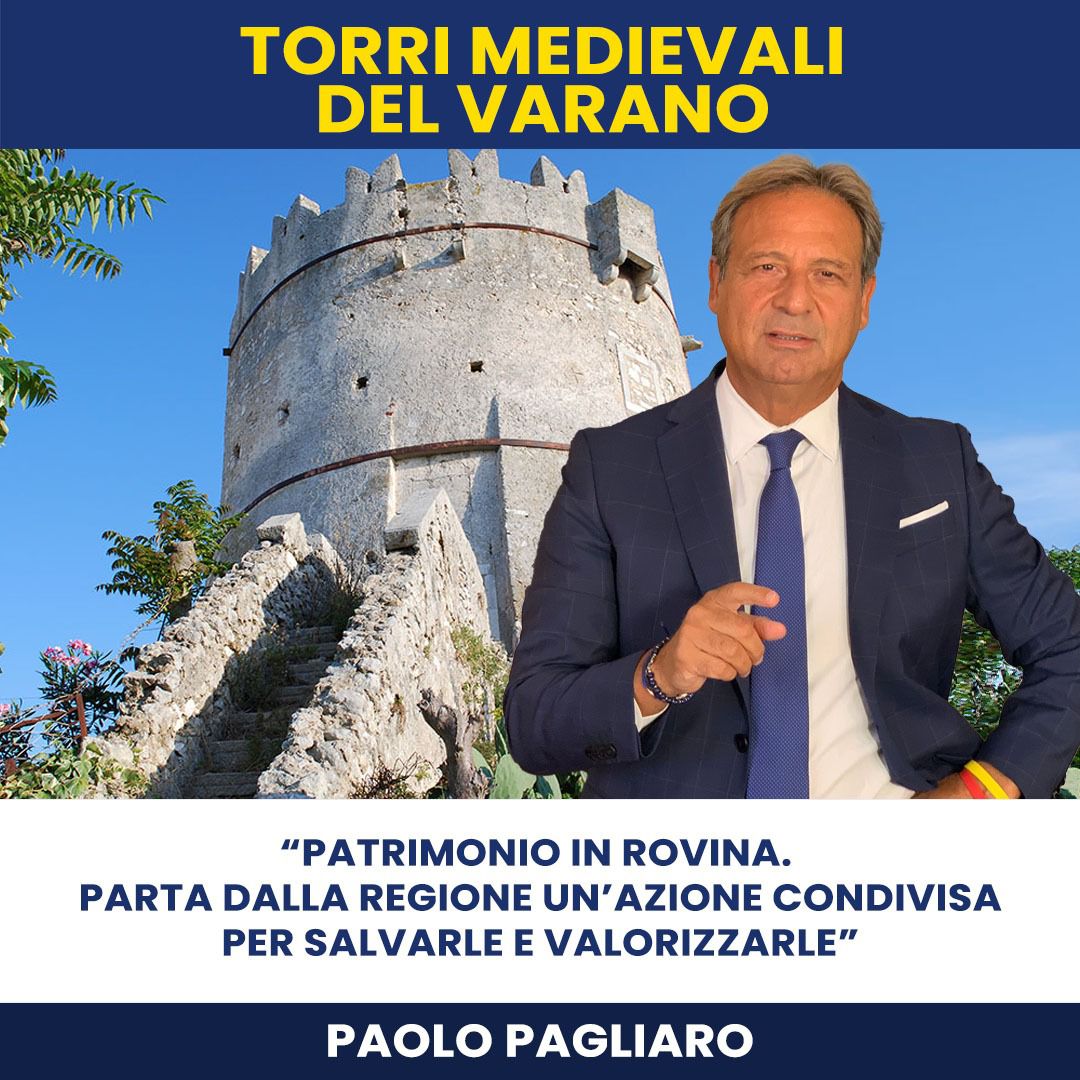 Torri di Varano, Pagliaro: “Parta dalla Regione un’azione condivisa per salvarle e valorizzarle” Torri di Varano, Pagliaro: “Parta dalla Regione un’azione condivisa per salvarle e valorizzarle”