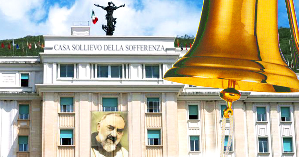 Casa Sollievo, una campana suonerà per ogni bambino guarito Casa Sollievo, una campana suonerà per ogni bambino guarito