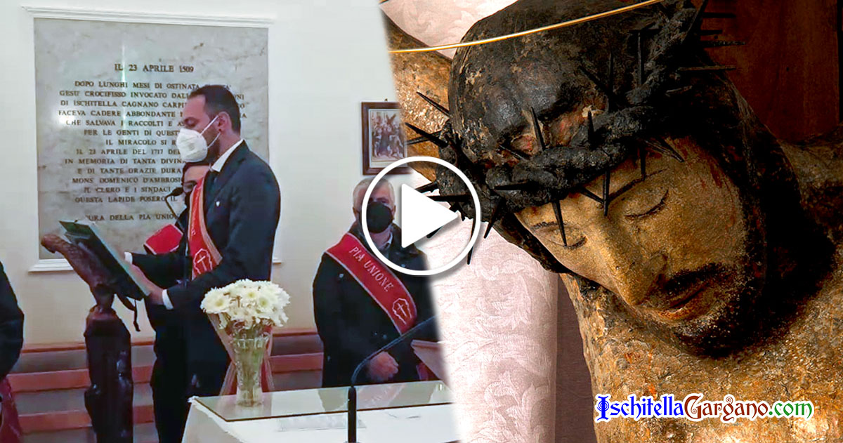 SS. Crocifisso di Varano: la Pia Unione si rinnova, riconfermato il priore Luca D’Apolito SS. Crocifisso di Varano: la Pia Unione si rinnova, riconfermato il priore Luca D’Apolito
