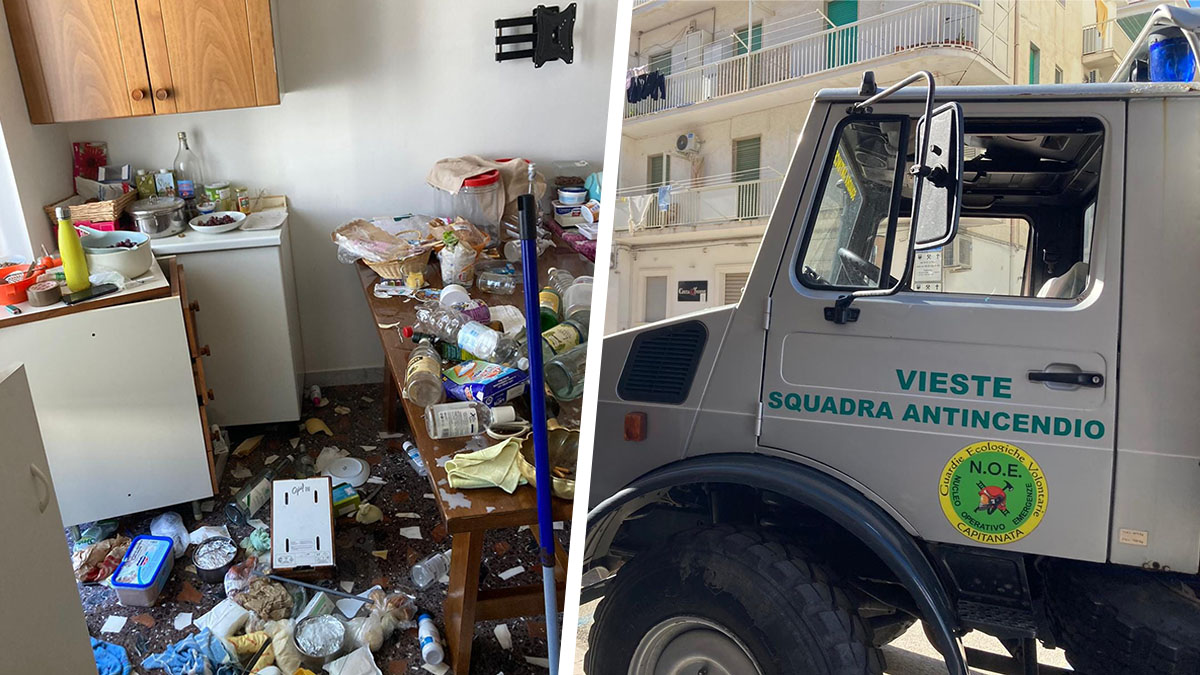 Vieste, anziana resta incastrata sotto un mobile frigo: salvata Vieste, anziana resta incastrata sotto un mobile frigo: salvata