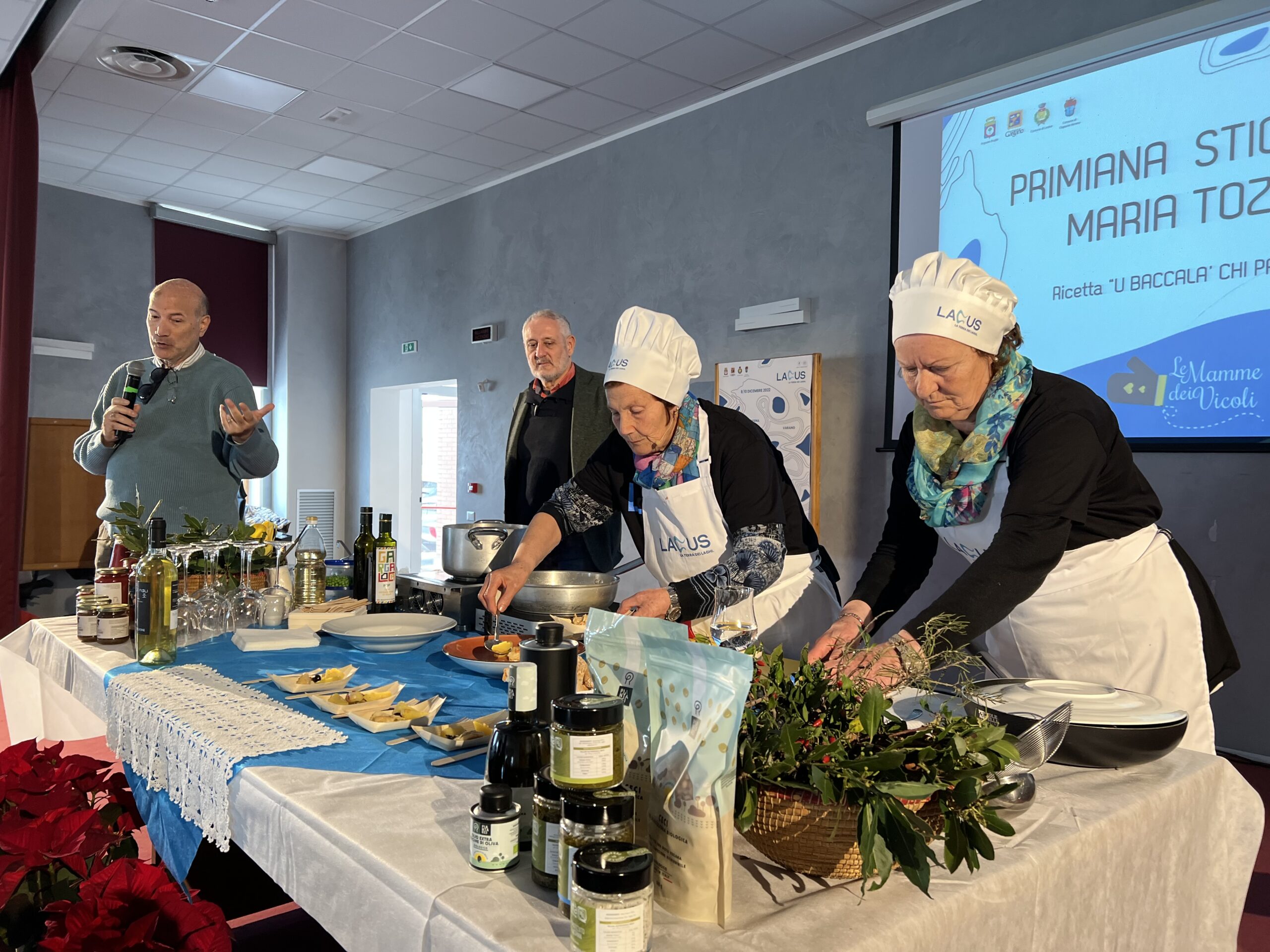 <strong>LACUS, tutti pazzi per gli chef e le Mamme dei Vicoli di Lesina</strong> <strong>LACUS, tutti pazzi per gli chef e le Mamme dei Vicoli di Lesina</strong>