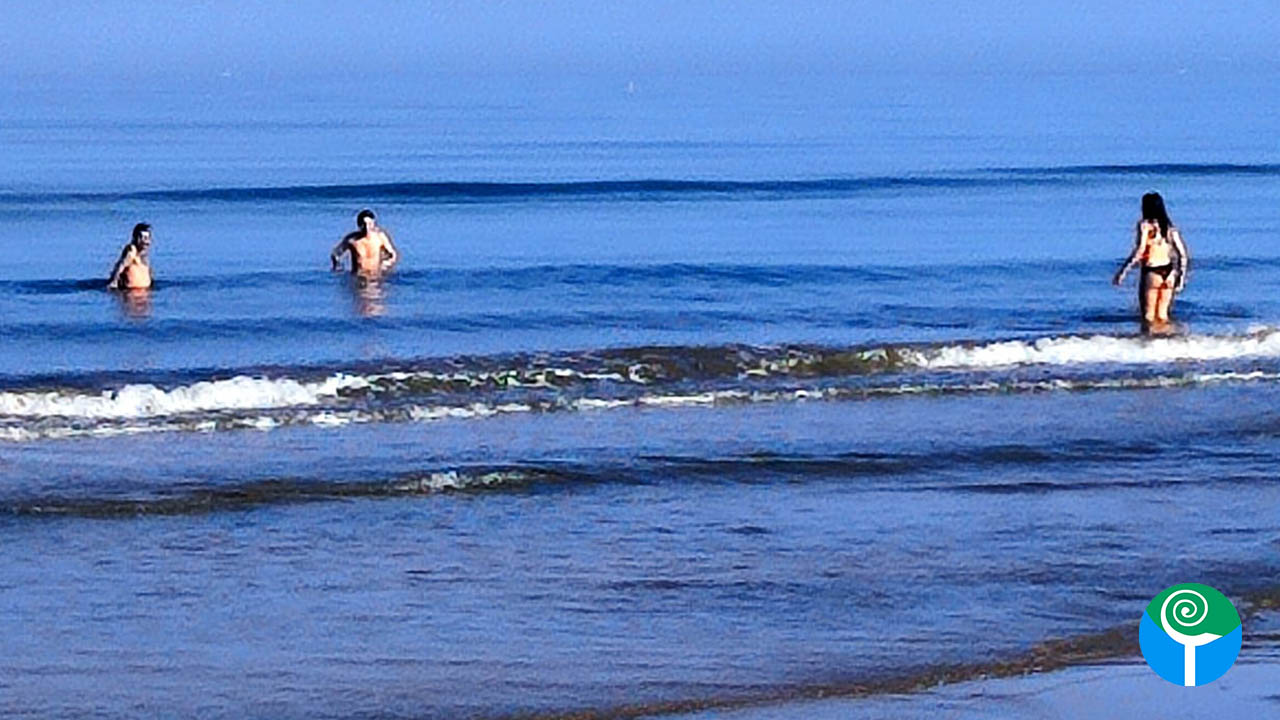 Fine dell’anno con caldo anomalo: a Foce Varano alcuni hanno fatto il bagno a mare Fine dell’anno con caldo anomalo: a Foce Varano alcuni hanno fatto il bagno a mare