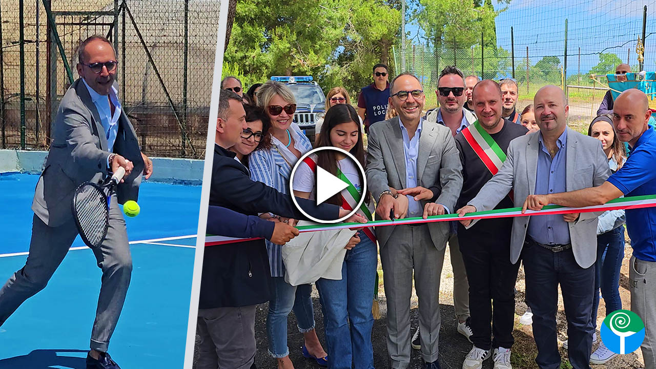 Inaugurazione Campo da Tennis Comunale: una vittoria per Ischitella Inaugurazione Campo da Tennis Comunale: una vittoria per Ischitella