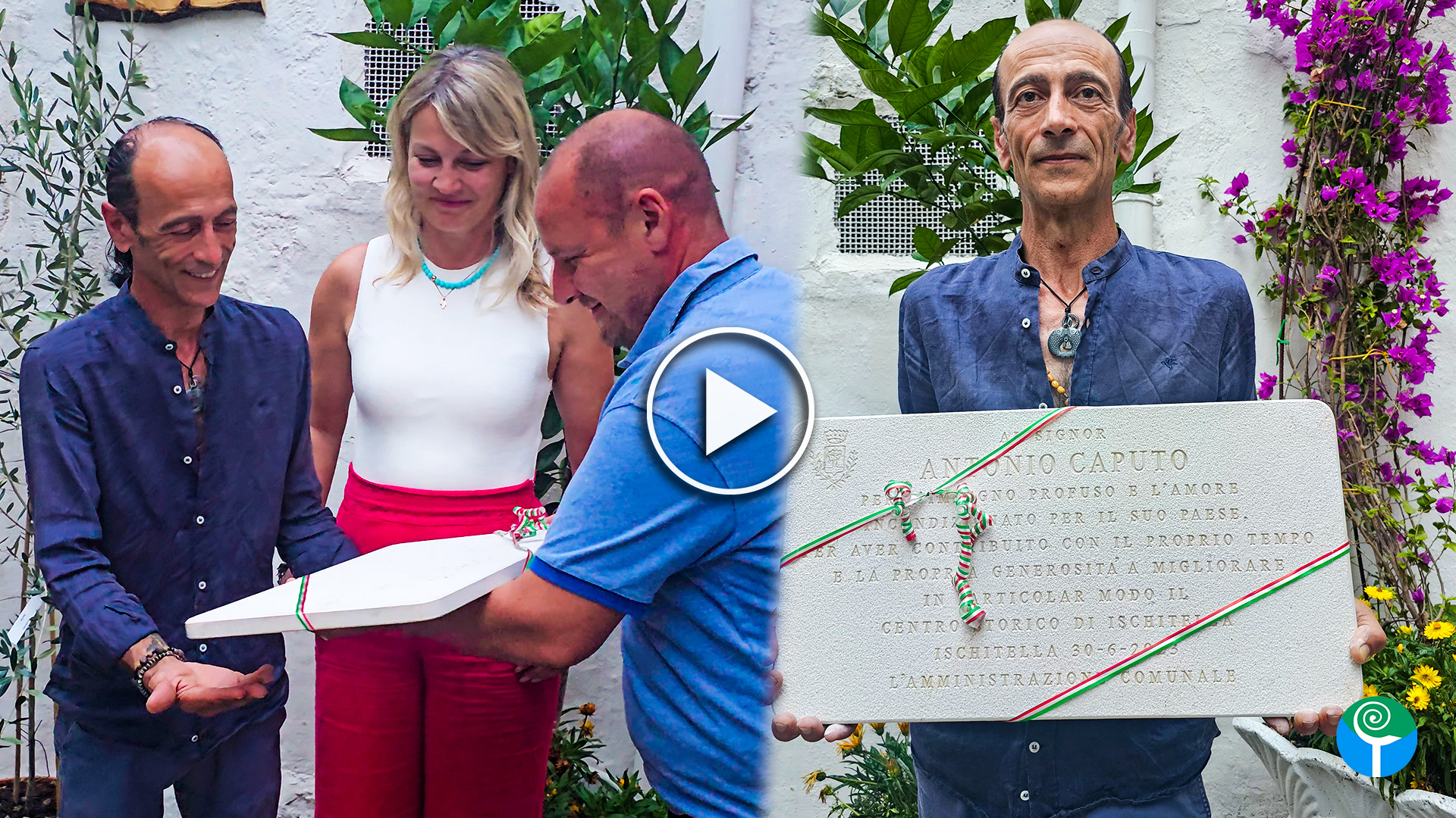 Antonio Caputo premiazione ischitella sindaco play
