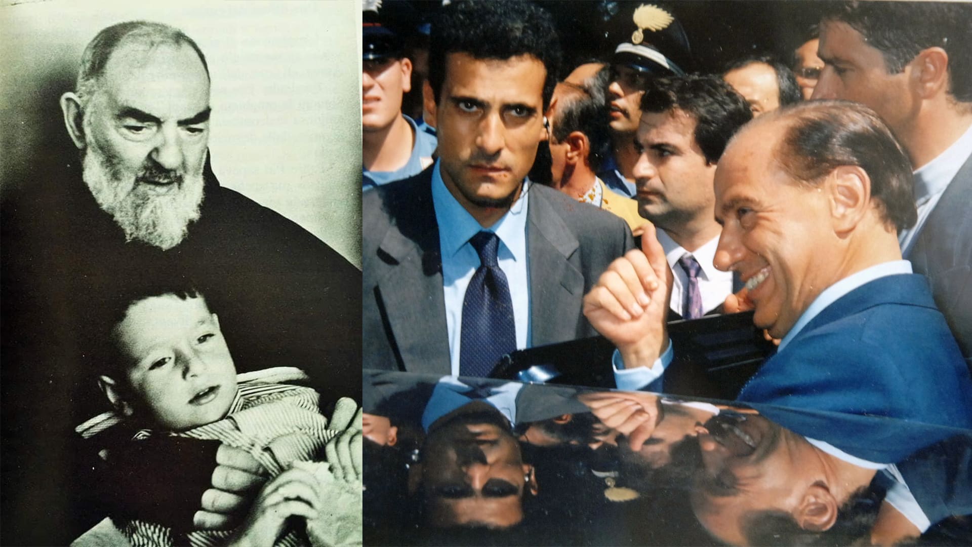 Clamoroso scoop: Padre Pio incontrò Silvio Berlusconi Clamoroso scoop: Padre Pio incontrò Silvio Berlusconi