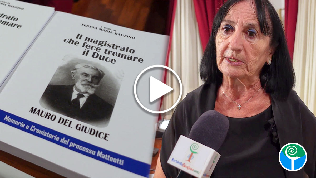 Presentato a Peschici il libro su Mauro Del Giudice della prof.ssa Teresa Maria Rauzino Presentato a Peschici il libro su Mauro Del Giudice della prof.ssa Teresa Maria Rauzino
