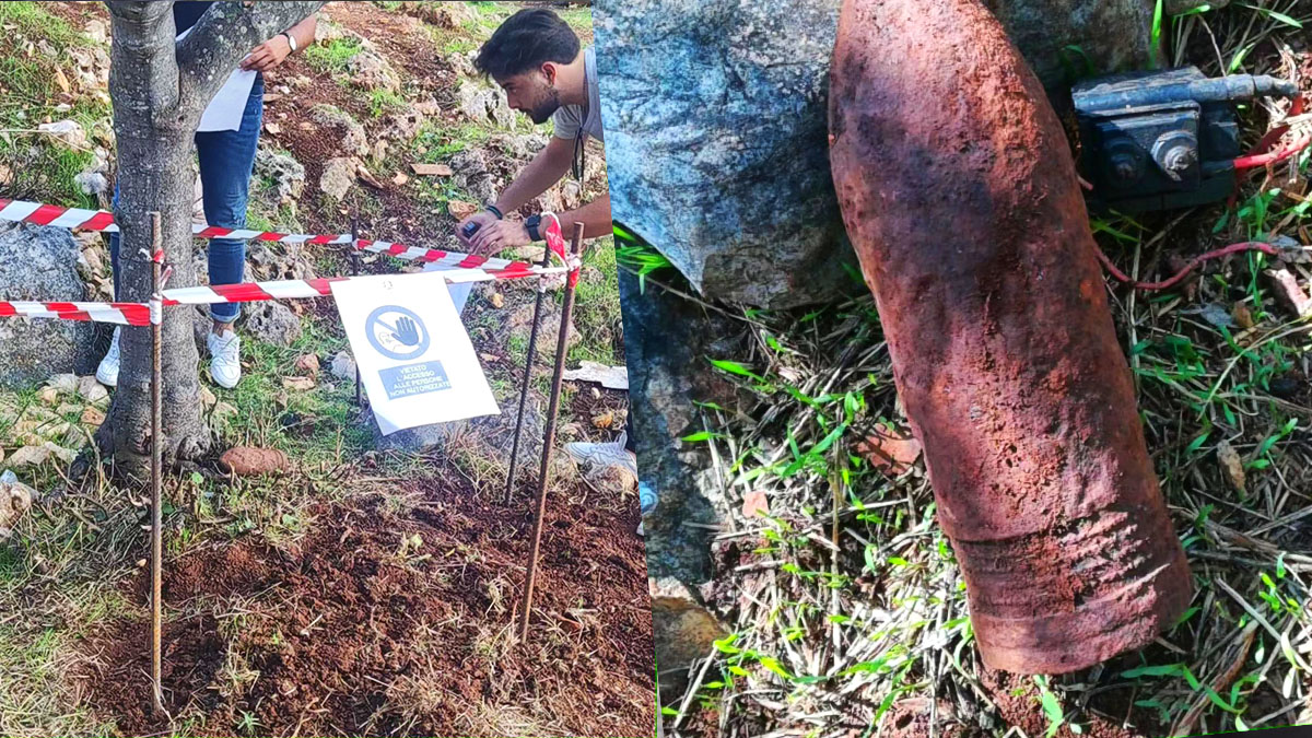 Respiro di sollievo a San Nicandro Garganico: ordigno bellico fatto brillare in modo sicuro Respiro di sollievo a San Nicandro Garganico: ordigno bellico fatto brillare in modo sicuro