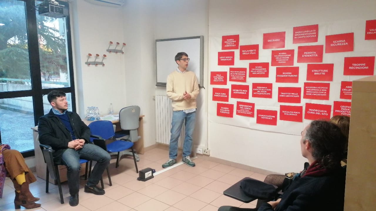 Foggia, idee per rigenerare la Villa Comunale si presentano nella Sala Consiliare Foggia, idee per rigenerare la Villa Comunale si presentano nella Sala Consiliare