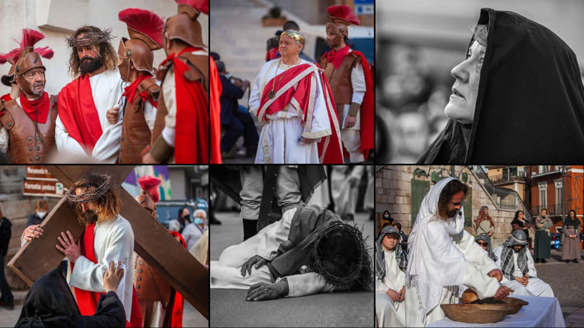 Ritorna la Via Crucis vivente a Carpino, la rievocazione storica della Passione di Cristo Ritorna la Via Crucis vivente a Carpino, la rievocazione storica della Passione di Cristo