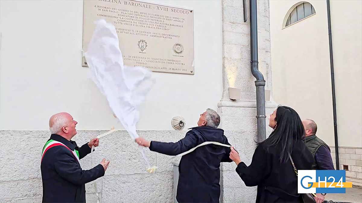 Poggio Imperiale celebra il legame con la dinastia Imperiale: una targa per ricordare Poggio Imperiale celebra il legame con la dinastia Imperiale: una targa per ricordare