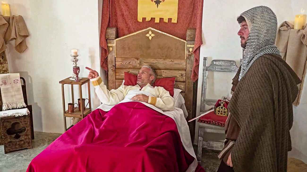 “Gli ultimi drammatici attimi di vita di Federico II di Svevia” in un cortometraggio “Gli ultimi drammatici attimi di vita di Federico II di Svevia” in un cortometraggio