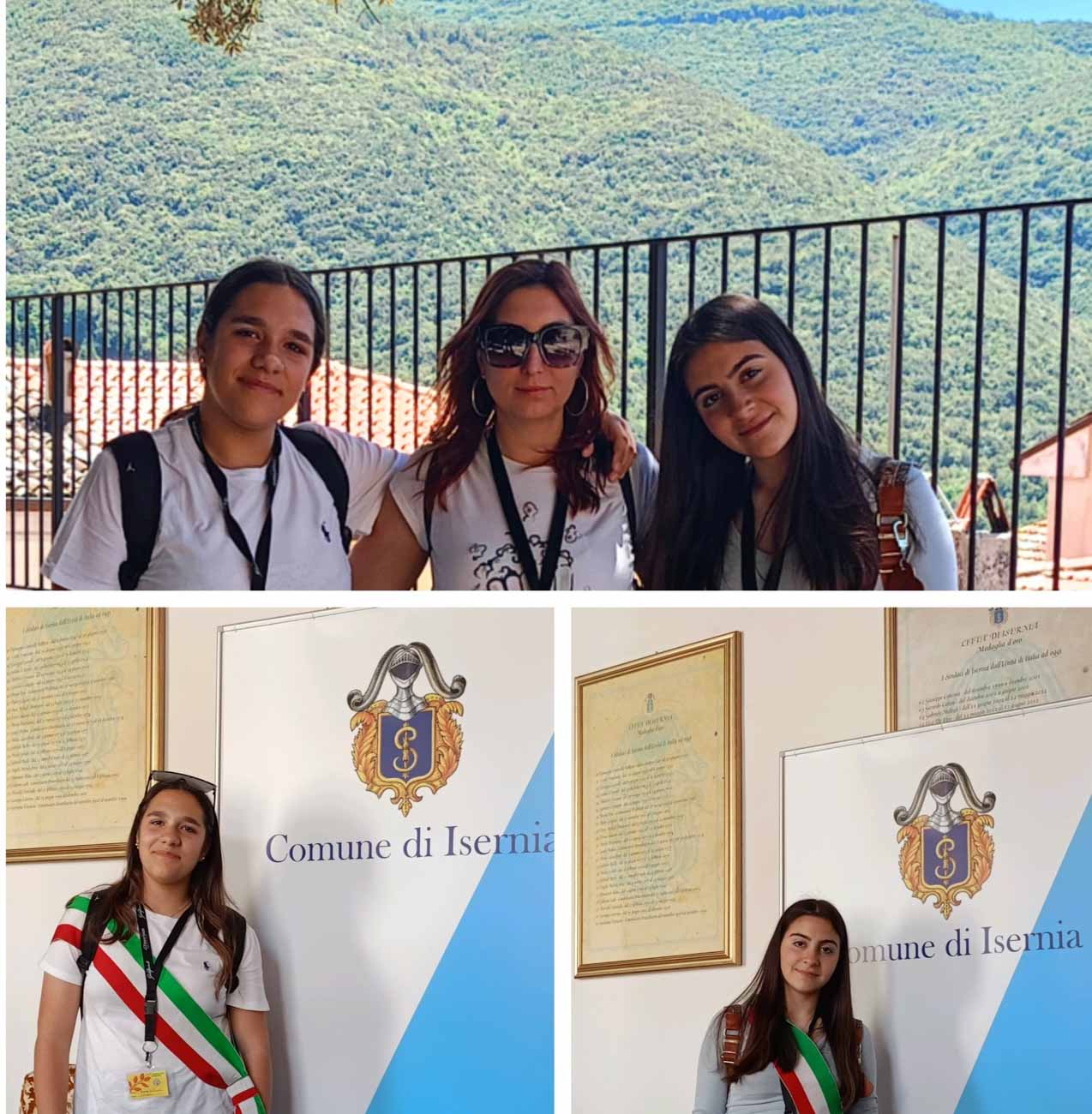 Le minisindache dell’I.C. Giannone di Ischitella/Rodi per il XXI Convegno Nazionale dei Minisindaci dei Parchi d’Italia Le minisindache dell’I.C. Giannone di Ischitella/Rodi per il XXI Convegno Nazionale dei Minisindaci dei Parchi d’Italia