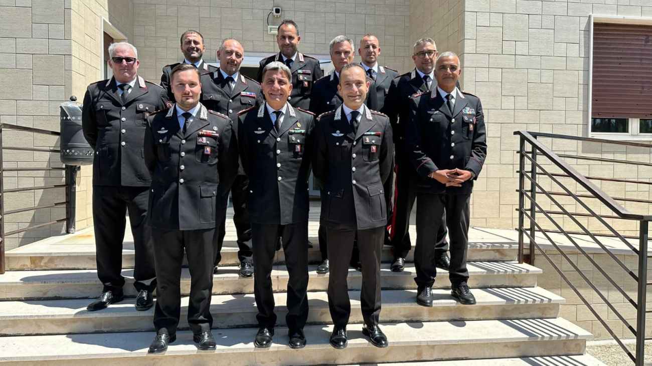Vico del Gargano, il Generale Del Monaco visita la stazione Carabinieri Vico del Gargano, il Generale Del Monaco visita la stazione Carabinieri