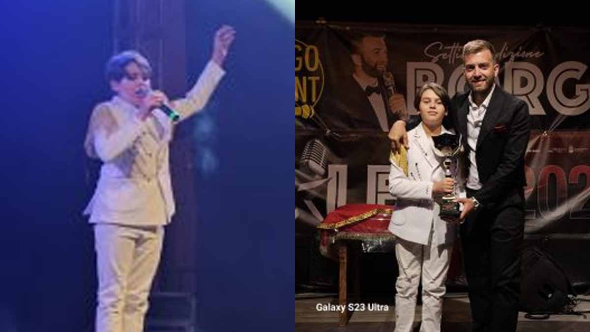 L’11enne cantante Antony vince il Borgo Talent. Congratulazioni dal Comune di San Severo L’11enne cantante Antony vince il Borgo Talent. Congratulazioni dal Comune di San Severo