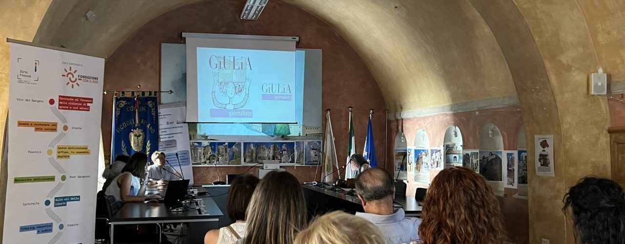 Buona la prima per il festival dell’informazione sulla violenza di genere ‘Le giuste parole’ Buona la prima per il festival dell’informazione sulla violenza di genere ‘Le giuste parole’