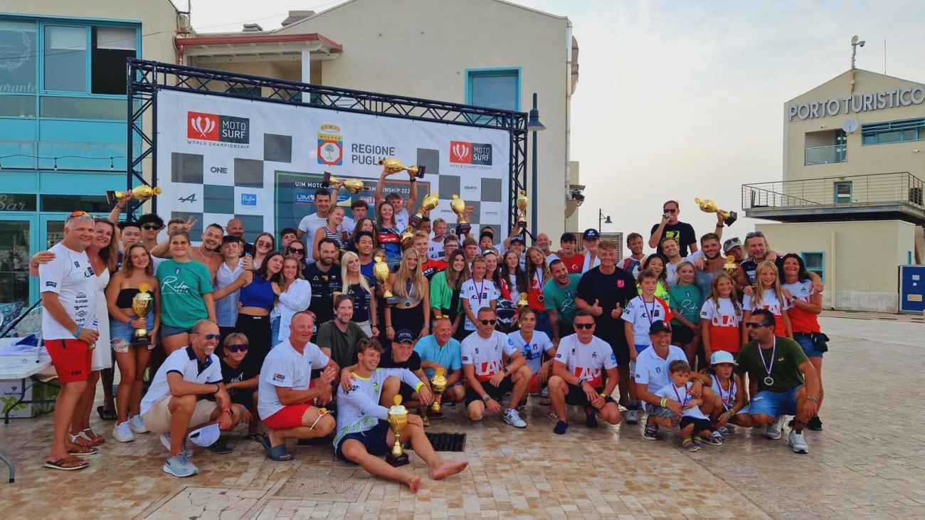 Conclusa la 3^ edizione del Motosurf World Championship 2024 a Rodi Garganico Conclusa la 3^ edizione del Motosurf World Championship 2024 a Rodi Garganico