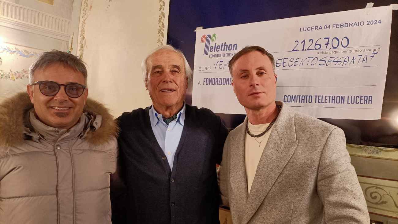 Lucera si prepara a sostenere Telethon con un Convegno e “Ballando con le Stelle” Lucera si prepara a sostenere Telethon con un Convegno e “Ballando con le Stelle”