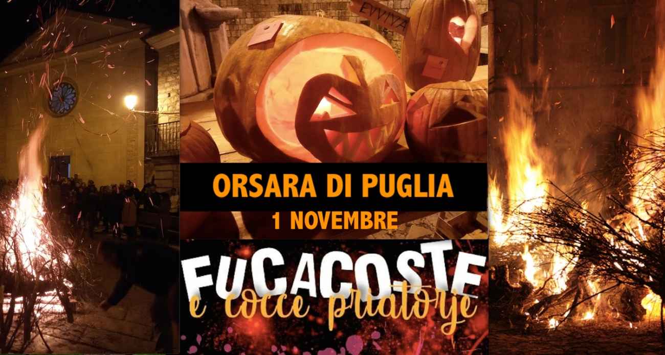 Zucche, luci e fiamme a Orsara nel ricordo dei defunti: ecco i Fucacoste Zucche, luci e fiamme a Orsara nel ricordo dei defunti: ecco i Fucacoste