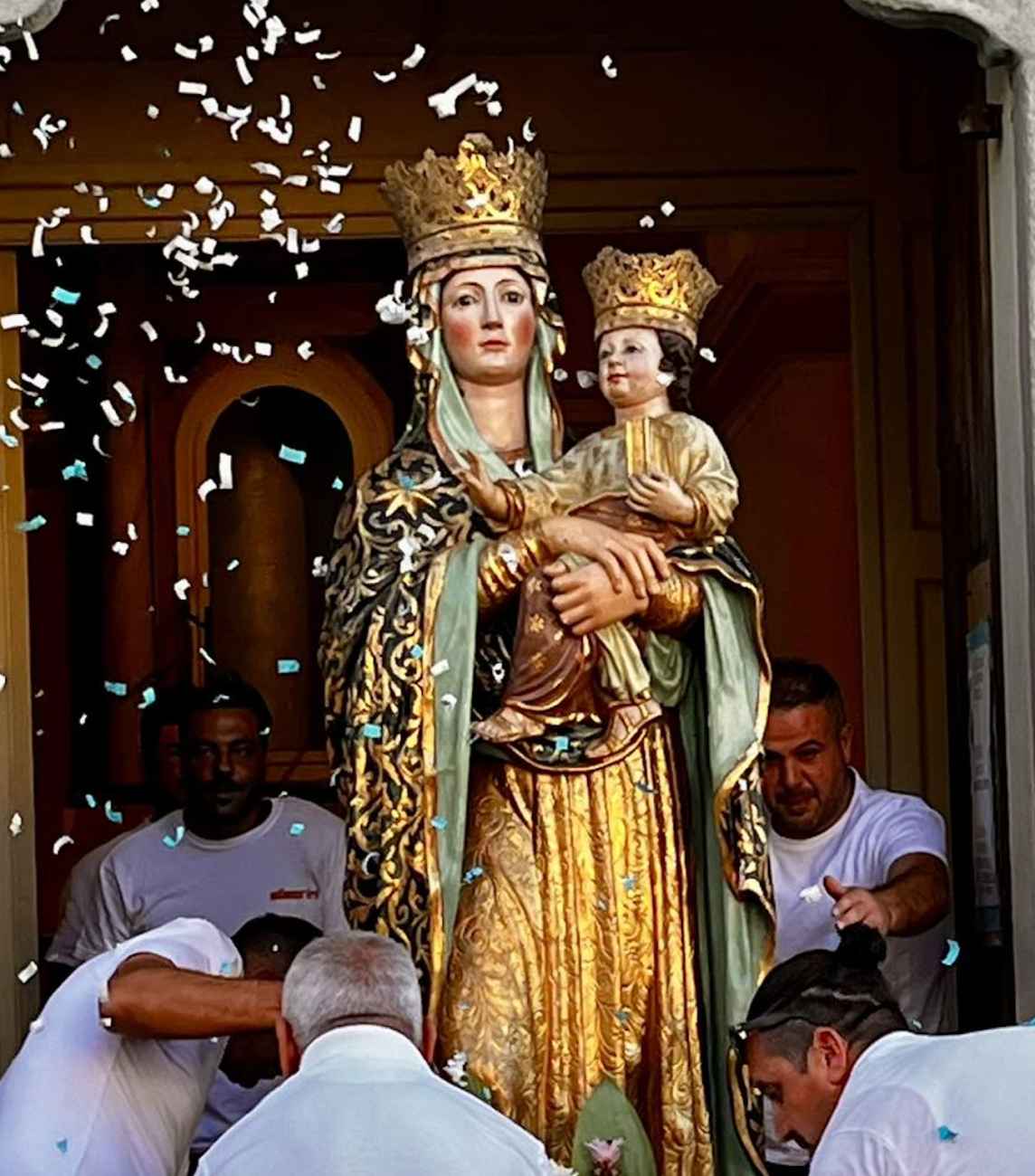 Statua Madonna della Neve - Orsara 02