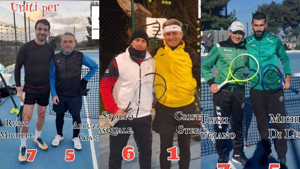 Ad Ischitella vince la solidarietà al “Oh Happy Day – Tennis Christmas” Ad Ischitella vince la solidarietà al “Oh Happy Day – Tennis Christmas”