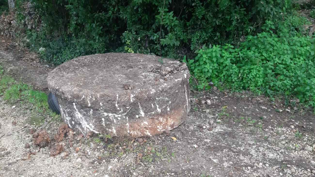 Ritrovata l’antica macina trafugata della Valle dei Mulini di Ischitella Ritrovata l’antica macina trafugata della Valle dei Mulini di Ischitella